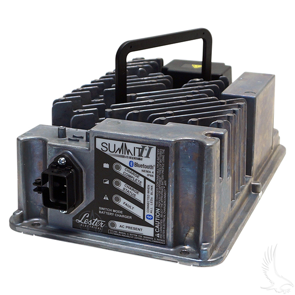 Battery Charger, Lester Summit II, 36-48V Auto Ranging Voltage 13-18A, w:o DC Cordset Battery Charger, Lester Summit II, 36-48V Auto Ranging Voltage 13-18A, w/o DC Cordset