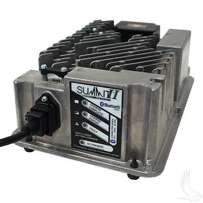 Battery Charger, Lester Summit Series II, 36-48V Auto Ranging Voltage 13-18A, CC Power Drive w:o OBC Battery Charger, Lester Summit Series II, 36-48V Auto Ranging Voltage 13-18A, CC Power Drive w/o OBC