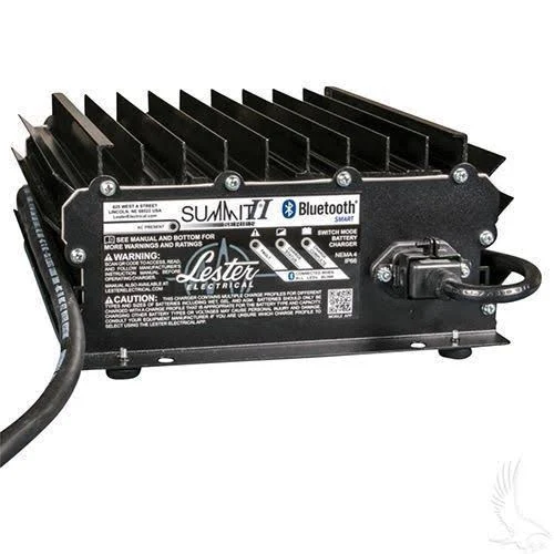 Battery Charger, Lester Summit Series II, 36-48V Auto Ranging Voltage 13-18A, E-Z-Go Industrial 48V Battery Charger, Lester Summit Series II, 36-48V Auto Ranging Voltage 13-18A, E-Z-Go Industrial 48V