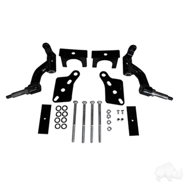 RHOX 3″ Drop Spindle Lift Kit, Club Car Tempo, Onward w/o Factory Lift, Precedent Gas & Electric