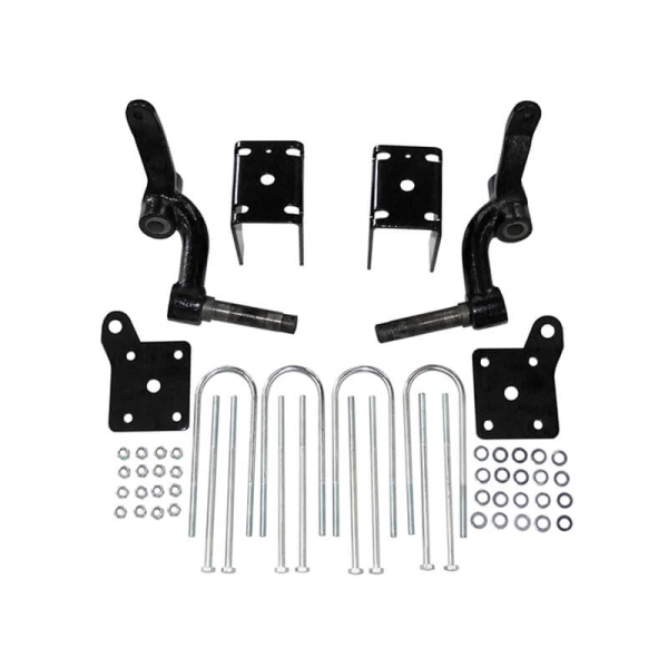 RHOX 6″ Drop Spindle Lift Kit, EZGO TXT Gas & Electric (1994-2001.5)