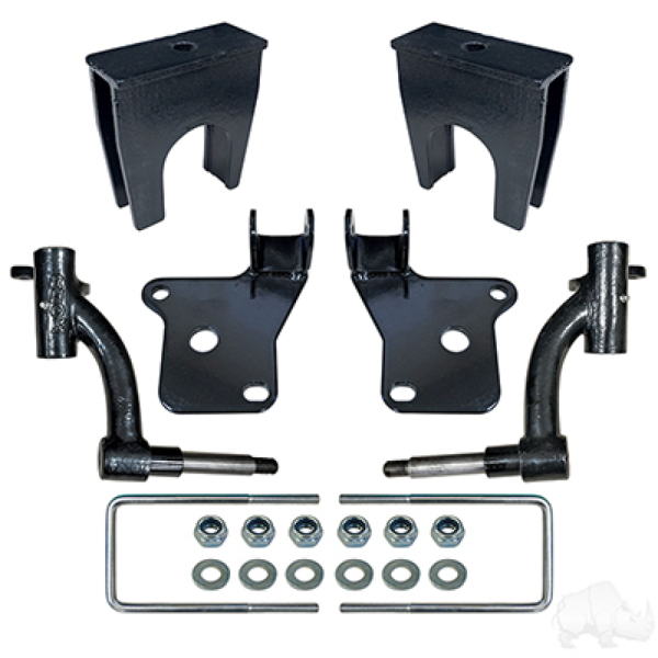 RHOX 6″ Drop Spindle Lift Kit, EZGo RXV Electric 08-Feb13