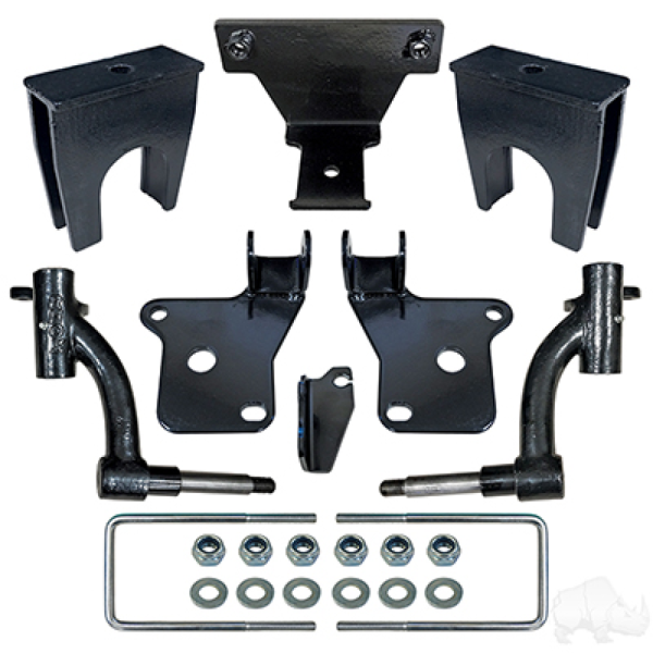 RHOX 6″ Drop Spindle Lift Kit, EZGo RXV Gas 08-Feb13