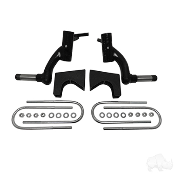 RHOX 6″ Drop Spindle Lift Kit, EZGo TXT Gas 08.5-19 Kawasaki Engine