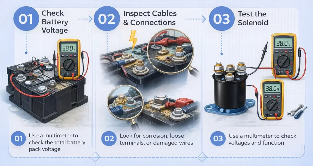 EZGO electrical and mechanical issues - troubleshooting guide