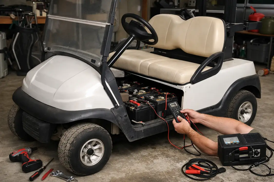 Golf Cart Intermittent Starting Issues - Dallas Fort Worth, Texas Troubleshooting