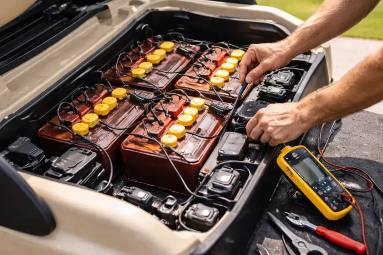 golf cart battery drains quickly - Troubleshooting in Texas